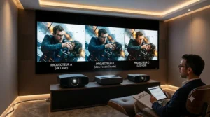 Comparatif des meilleurs vidéoprojecteurs home cinéma pour grand écran