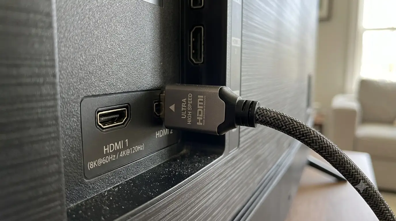 Cavo HDMI 2.1 ad alta velocita per la trasmissione di video in 8K e 4K
